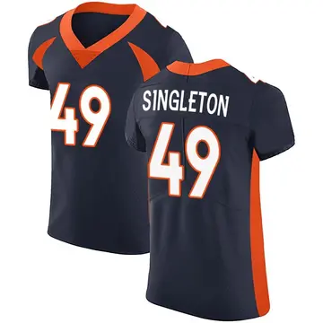 Nike Alex Singleton Men's Elite Denver Broncos Navy Alternate Vapor Untouchable Jersey