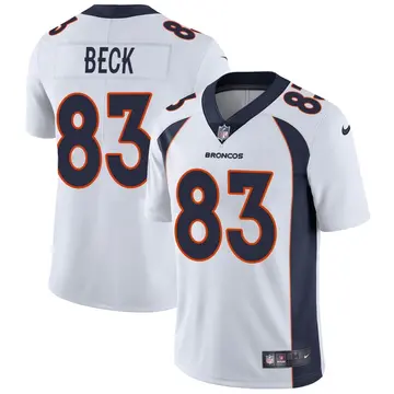 Nike Andrew Beck Men's Limited Denver Broncos White Vapor Untouchable Jersey