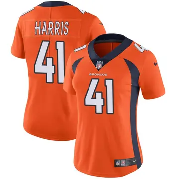 Nike Anthony Harris Women's Limited Denver Broncos Orange Team Color Vapor Untouchable Jersey