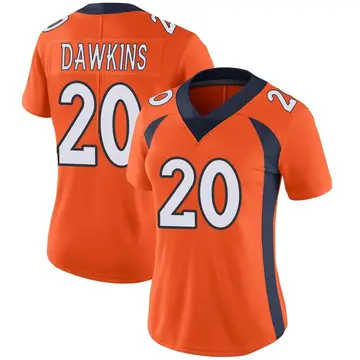 Nike Brian Dawkins Women's Limited Denver Broncos Orange Team Color Vapor Untouchable Jersey
