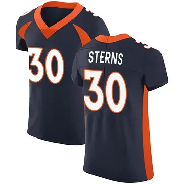 Nike Caden Sterns Men's Elite Denver Broncos Navy Alternate Vapor Untouchable Jersey