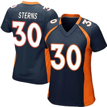 Nike Caden Sterns Women's Game Denver Broncos Navy Blue Alternate Jersey