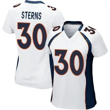 Nike Caden Sterns Women's Game Denver Broncos White Jersey