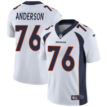 Nike Calvin Anderson Men's Limited Denver Broncos White Vapor Untouchable Jersey