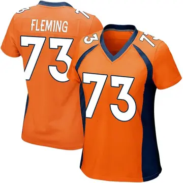 Nike Cameron Fleming Women's Game Denver Broncos Orange Team Color Jersey