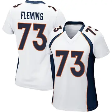 Nike Cameron Fleming Women's Game Denver Broncos White Jersey