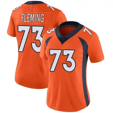 Nike Cameron Fleming Women's Limited Denver Broncos Orange Team Color Vapor Untouchable Jersey