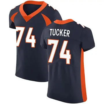 Nike Casey Tucker Men's Elite Denver Broncos Navy Alternate Vapor Untouchable Jersey