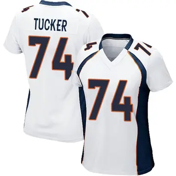 Nike Casey Tucker Women's Game Denver Broncos White Jersey