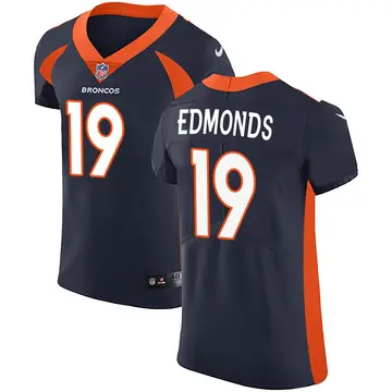 Nike Chase Edmonds Men's Elite Denver Broncos Navy Alternate Vapor Untouchable Jersey