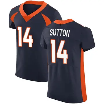 Nike Courtland Sutton Men's Elite Denver Broncos Navy Alternate Vapor Untouchable Jersey