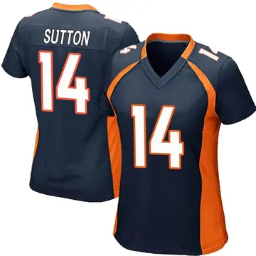 Nike Courtland Sutton Women's Game Denver Broncos Navy Blue Alternate Jersey