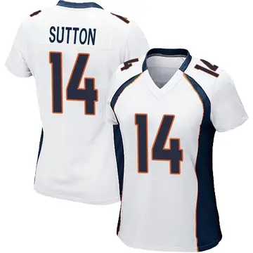 Nike Courtland Sutton Women's Game Denver Broncos White Jersey