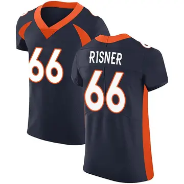Nike Dalton Risner Men's Elite Denver Broncos Navy Alternate Vapor Untouchable Jersey