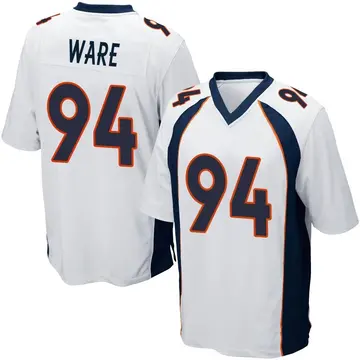 Nike DeMarcus Ware Men's Game Denver Broncos White Jersey