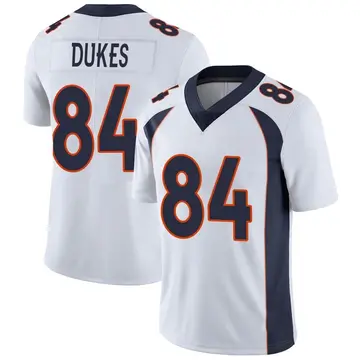 Nike DeVontres Dukes Youth Limited Denver Broncos White Vapor Untouchable Jersey