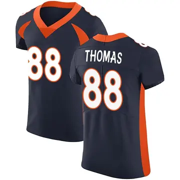 Nike Demaryius Thomas Men's Elite Denver Broncos Navy Alternate Vapor Untouchable Jersey