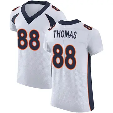 Nike Demaryius Thomas Men's Elite Denver Broncos White Vapor Untouchable Jersey