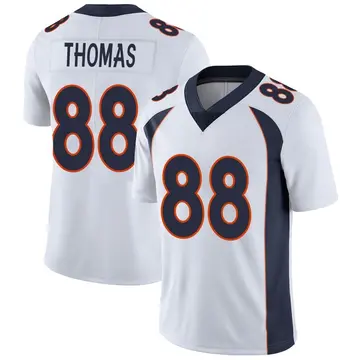 Nike Demaryius Thomas Men's Limited Denver Broncos White Vapor Untouchable Jersey