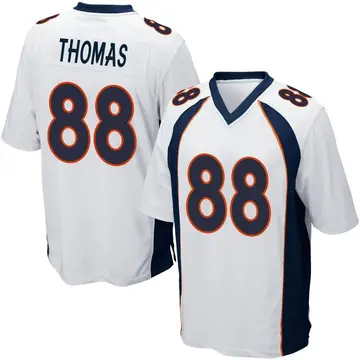 Nike Demaryius Thomas Youth Game Denver Broncos White Jersey