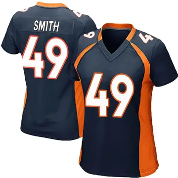Nike Dennis Smith Women's Game Denver Broncos Navy Blue Alternate Jersey