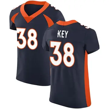 Nike Devon Key Men's Elite Denver Broncos Navy Alternate Vapor Untouchable Jersey
