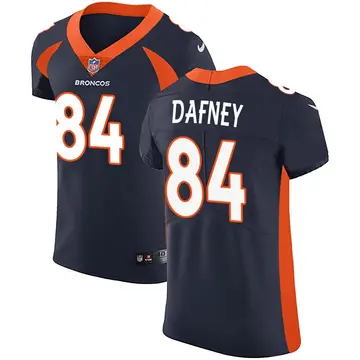 Nike Dominique Dafney Men's Elite Denver Broncos Navy Alternate Vapor Untouchable Jersey