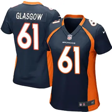 Nike Graham Glasgow Women's Game Denver Broncos Navy Blue Alternate Jersey