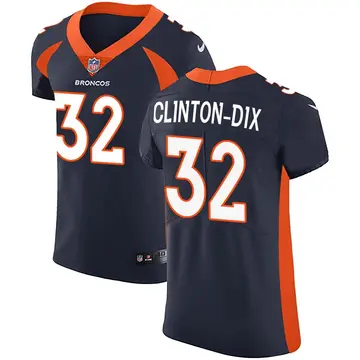 Nike Ha Ha Clinton-Dix Men's Elite Denver Broncos Navy Alternate Vapor Untouchable Jersey
