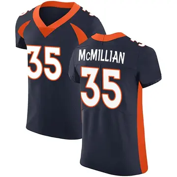 Nike Ja'Quan McMillian Men's Elite Denver Broncos Navy Alternate Vapor Untouchable Jersey