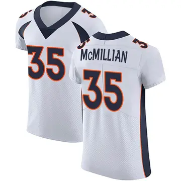 Nike Ja'Quan McMillian Men's Elite Denver Broncos White Vapor Untouchable Jersey