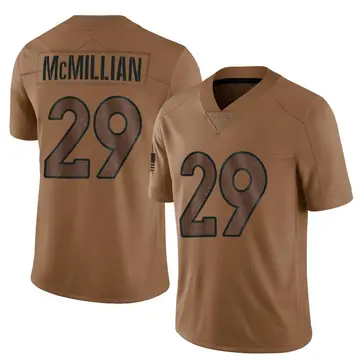 Nike Ja'Quan McMillian Men's Limited Denver Broncos Brown 2023 Salute To Service Jersey
