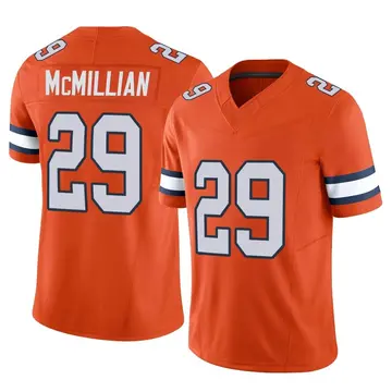Nike Ja'Quan McMillian Men's Limited Denver Broncos Orange Vapor F.U.S.E. Jersey