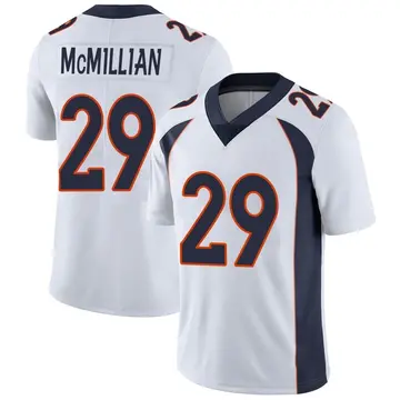 Nike Ja'Quan McMillian Youth Limited Denver Broncos White Vapor Untouchable Jersey
