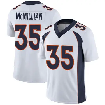 Nike Ja'Quan McMillian Youth Limited Denver Broncos White Vapor Untouchable Jersey