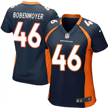 Nike Jacob Bobenmoyer Women's Game Denver Broncos Navy Blue Alternate Jersey