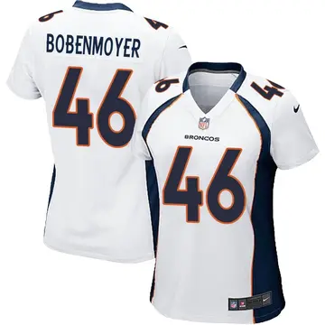 Nike Jacob Bobenmoyer Women's Game Denver Broncos White Jersey