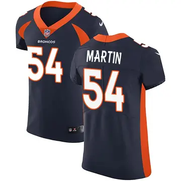 Nike Jacob Martin Men's Elite Denver Broncos Navy Alternate Vapor Untouchable Jersey