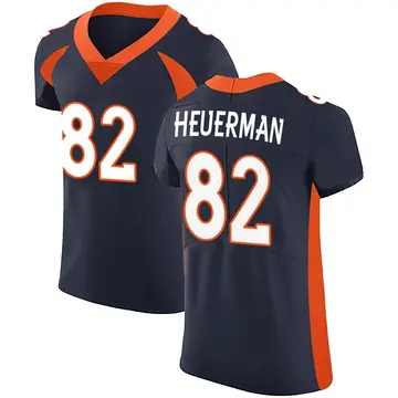 Nike Jeff Heuerman Men's Elite Denver Broncos Navy Alternate Vapor Untouchable Jersey