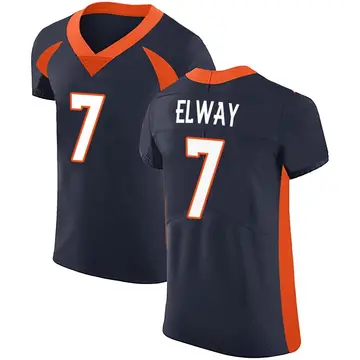 Nike John Elway Men's Elite Denver Broncos Navy Alternate Vapor Untouchable Jersey