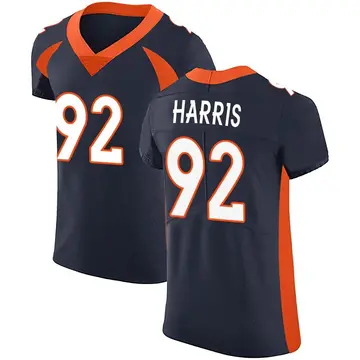 Nike Jonathan Harris Men's Elite Denver Broncos Navy Alternate Vapor Untouchable Jersey