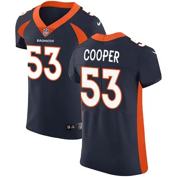 Nike Jonathon Cooper Men's Elite Denver Broncos Navy Alternate Vapor Untouchable Jersey