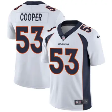 Nike Jonathon Cooper Men's Limited Denver Broncos White Vapor Untouchable Jersey