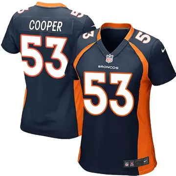 Nike Jonathon Cooper Women's Game Denver Broncos Navy Blue Alternate Jersey