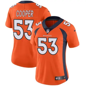 Nike Jonathon Cooper Women's Limited Denver Broncos Orange Team Color Vapor Untouchable Jersey