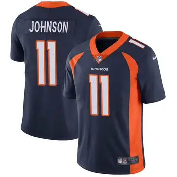 Nike Josh Johnson Men's Limited Denver Broncos Navy Vapor Untouchable Jersey