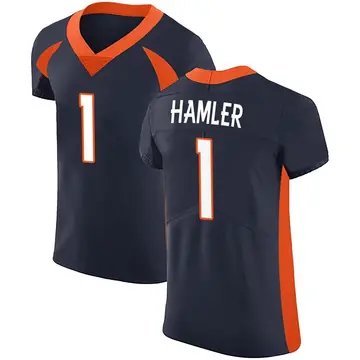 Nike KJ Hamler Men's Elite Denver Broncos Navy Alternate Vapor Untouchable Jersey