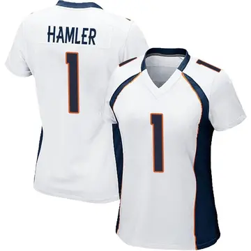Nike KJ Hamler Women's Game Denver Broncos White Jersey
