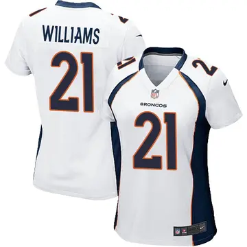 Nike K'Waun Williams Women's Game Denver Broncos White Jersey