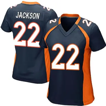Nike Kareem Jackson Women's Game Denver Broncos Navy Blue Alternate Jersey